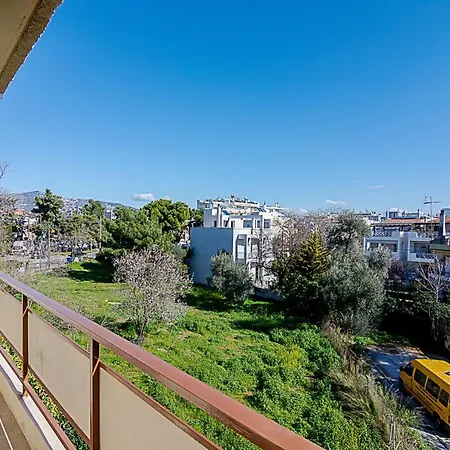 Two Bedroom Apartment In Chalandri With Balcony-3